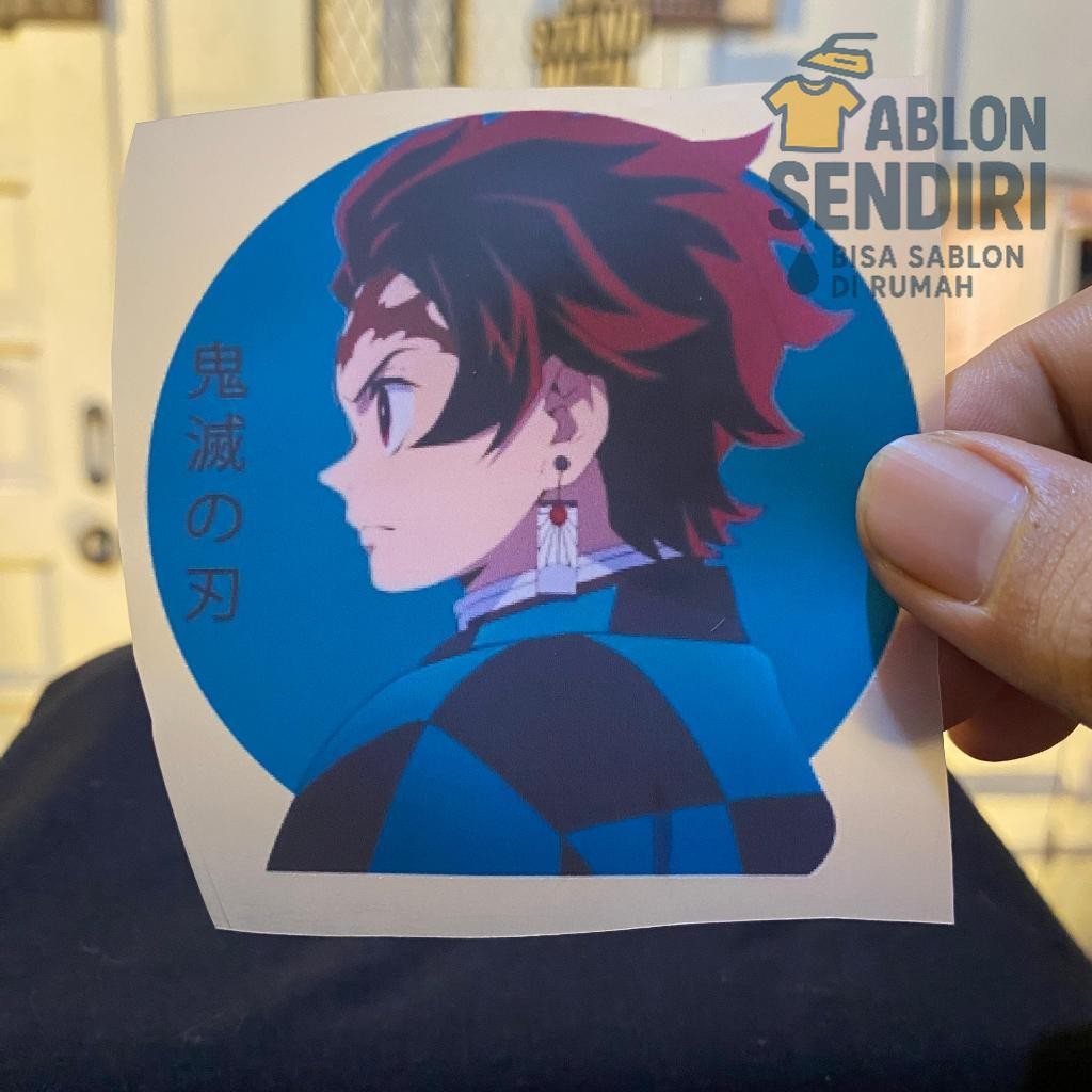 Sablon Gosok - ANIME - Siap Setrika - Sablon Desain Lengkap - Sesuai Gambar UN066