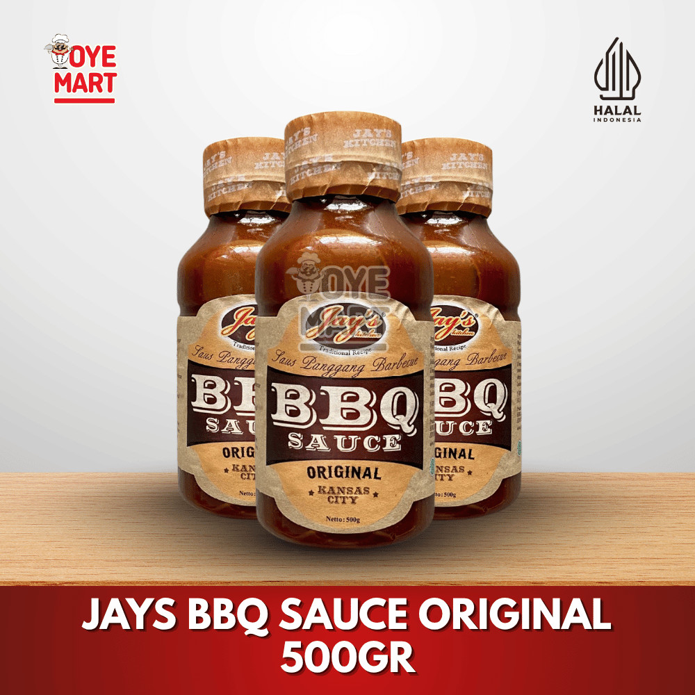 

JAYS BBQ SAUCE ORIGINAL 500GR / BARBEQUE SAUS