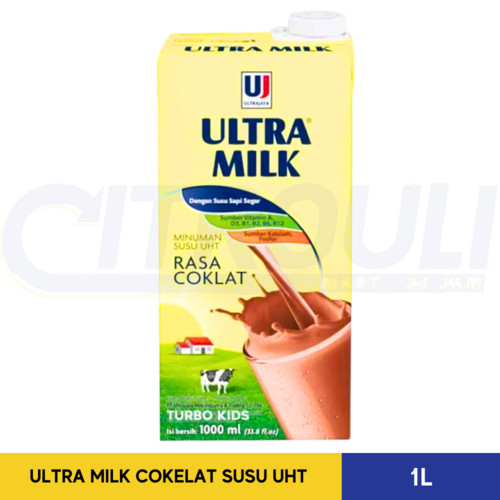 

ULTRA MILK COKELAT SUSU UHT 1L