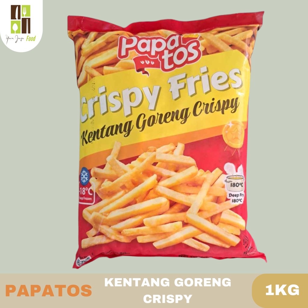 

Papatos Crispy Original / French fries Kemasan 1kg