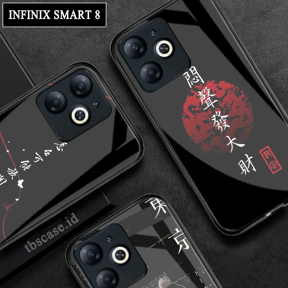 Softcase Glossy Glass Kaca Infinix Smart 8 Smart 8 Pro Terbaru [M-193] Case Handphone Infinix Smart 