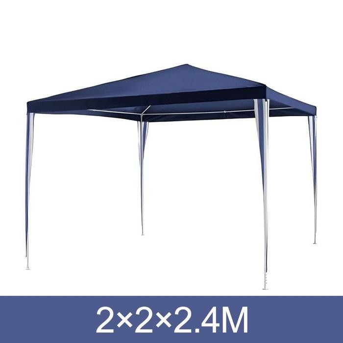 Tenda Lipat 3x3/2×2Tenda Jualan Pameran Bazar Gazebo/Tenda Portable Lipat - biru 2*2