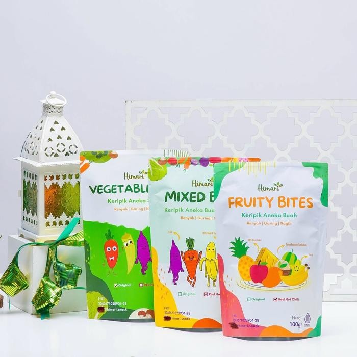 

Himari Triple Pouch Keripik Buah Sayur (Isi 3 Pouch)