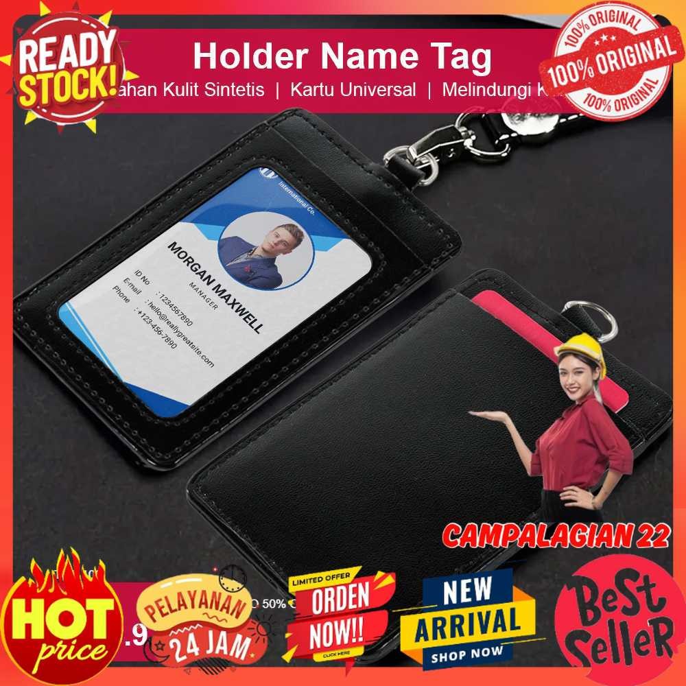 

Kantung Badge Holder Name Tag Kartu ID Debit Credit Card - 610