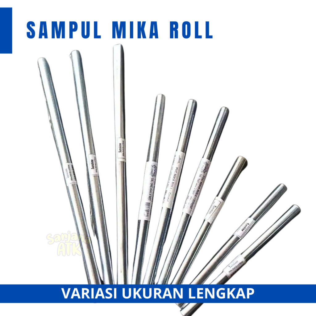 

Sampul Buku / Cover Buku Tulis / Samak Buku Mika Rol Kwarto Boxi Folio