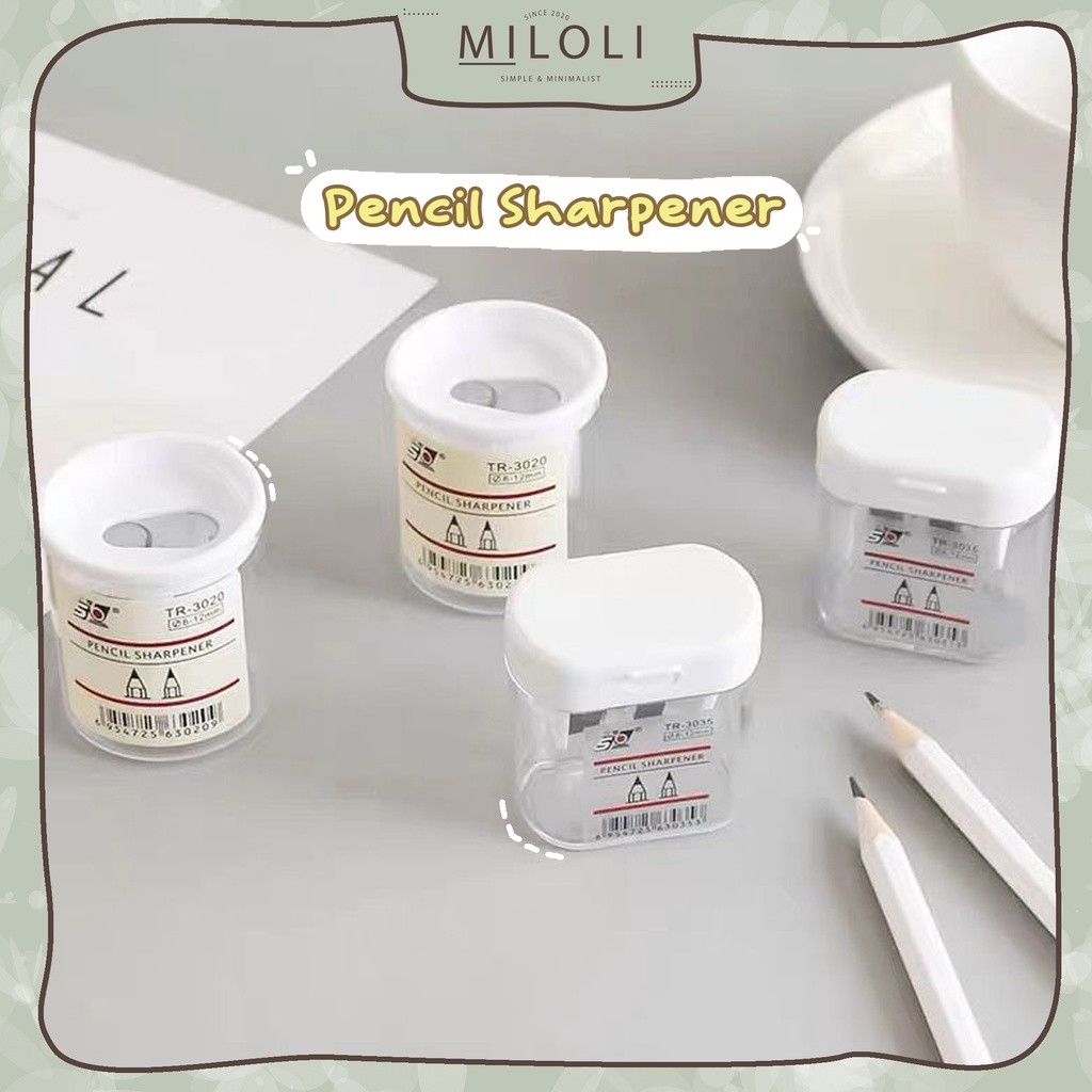 

[MILOLI] Pencil Sharpener Peraut Pensil Aesthetic Estetik Alat Tulis - F0145
