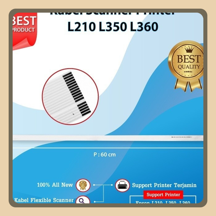 Kabel Head Scanner Epson L550 L555 Flexible Cable Printer L565 L-565