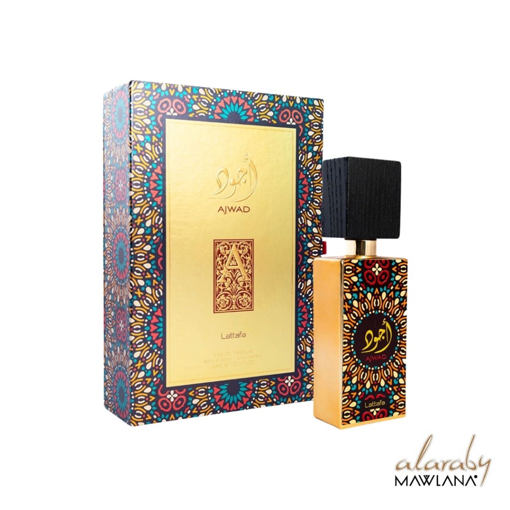 Sapri Parfum Ajwad | Unisex Ajwad Pink Original By Lattafa Dubai 60ml