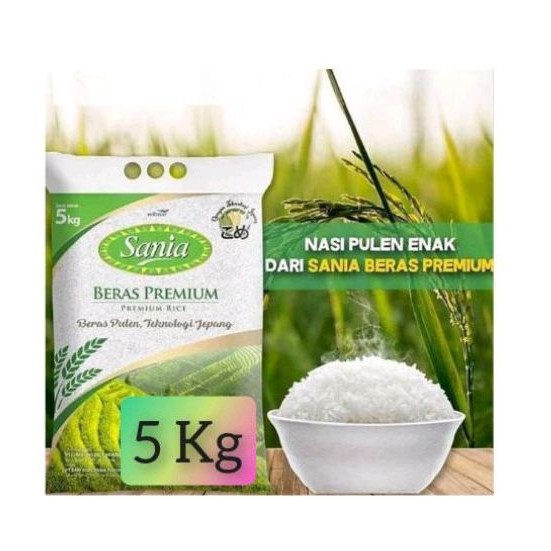 

SANIA Beras Premium 5 Kg.