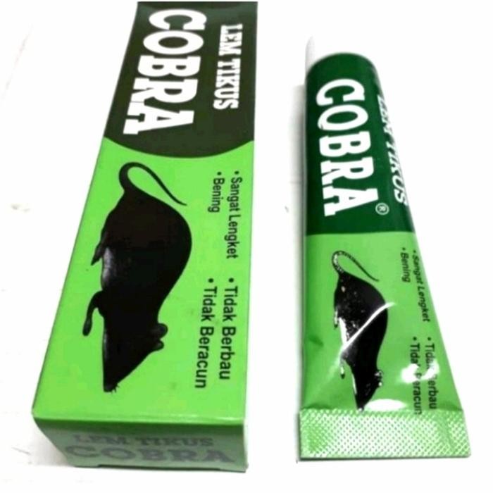 

LEM TIKUS TUBE COBRA 70 GR PERANGKAP/JEBAKAN TIKUS/RAT GLUE