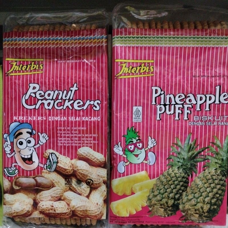 

Interbis peanut / pineapple crakers 275gr - ARM