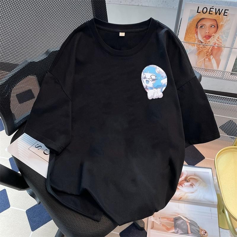 2025 T-shirt Oversize Jkt48 Freya | Kaos Hitam