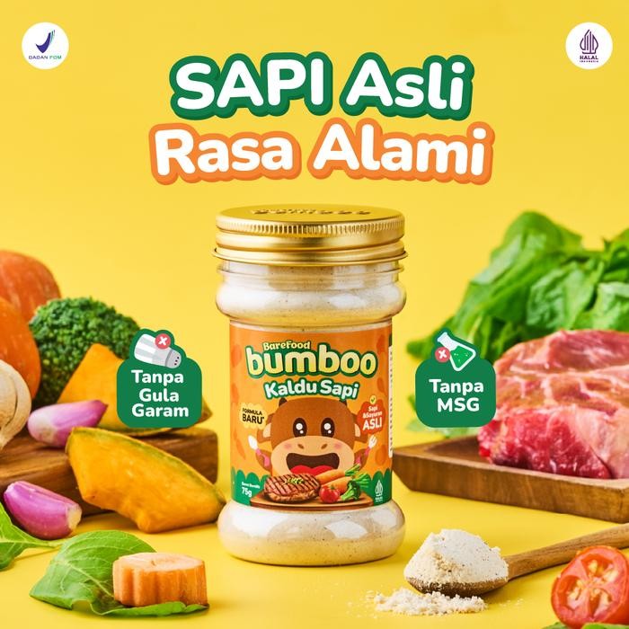 

Terlaris~[Bongkar Gudang] BUMBOO Kaldu Asli - Kaldu Anak MPASI - No MSG - Sapi Asli