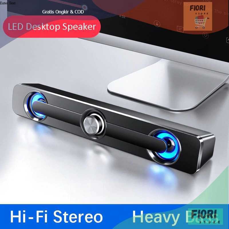 SADA Bluetooth 5.0 Soundbar Speaker Home Theater HiFi Stereo 3W - V-111