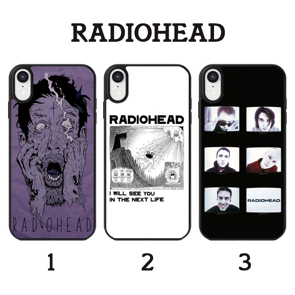 Radio Head - Softcase Glossy (BERGARANSI) Iphone samsung xiaomi redmi oppo vivo realme (Case Casing 