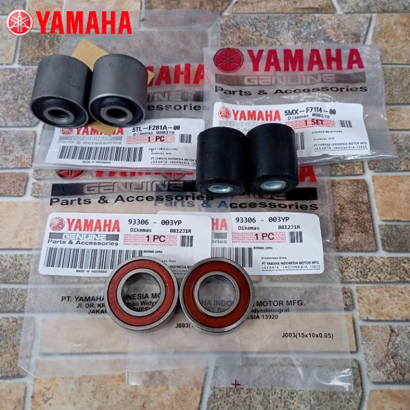 Promo RR bosh arm bosh engine mounting + bearing 6003 + bosh fork yamaha mio sporty mio smile soul m