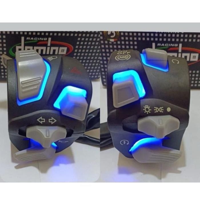 SAKLAR LED MODEL VIETNAM MOTOR UNIVERSAL - LED BIRU