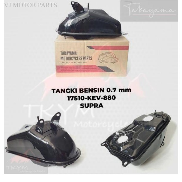 TANGKI BENSIN FUEL TANK HONDA SUPRA [TEBAL 0.7mm] [17510-KEV-880] TAKAYAMA TKYM