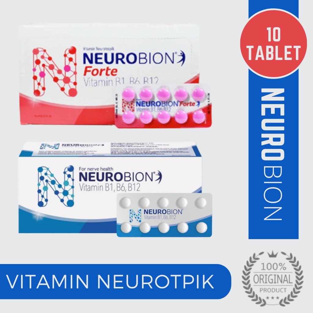 Neurobion vitamin neurotropik PINK DAN PUTIH