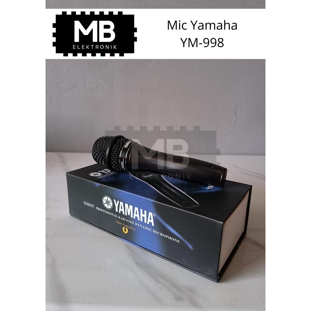 Mic YAMAHA YM 998 Microphone Kabel YM-998