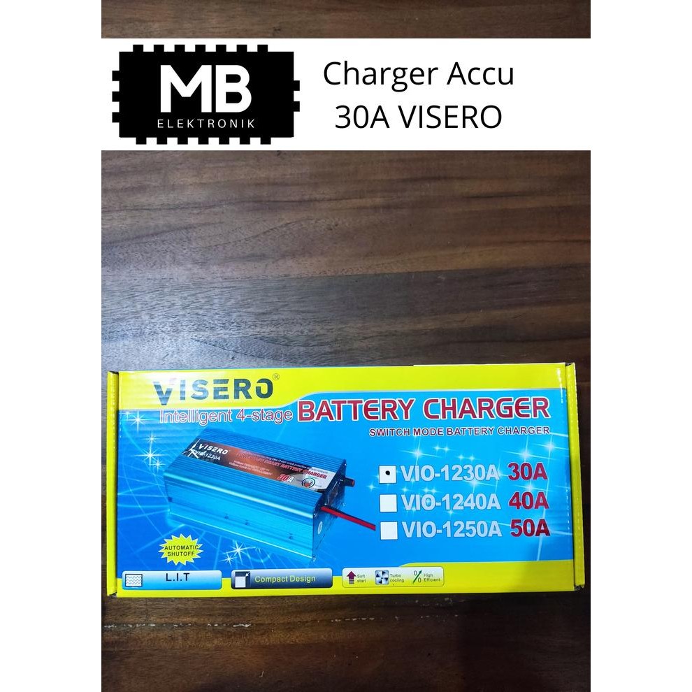 Charger Accu Aki 30 Ampere VISERO