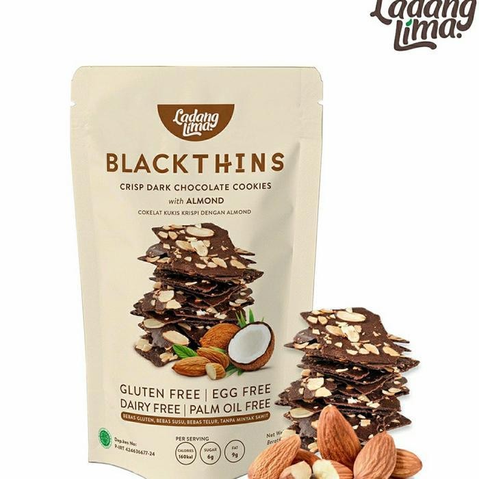

[PROMO EXP TERBARU] Blackthins Ladang Lima 100 g | gluten free Bergaransi Terlaris