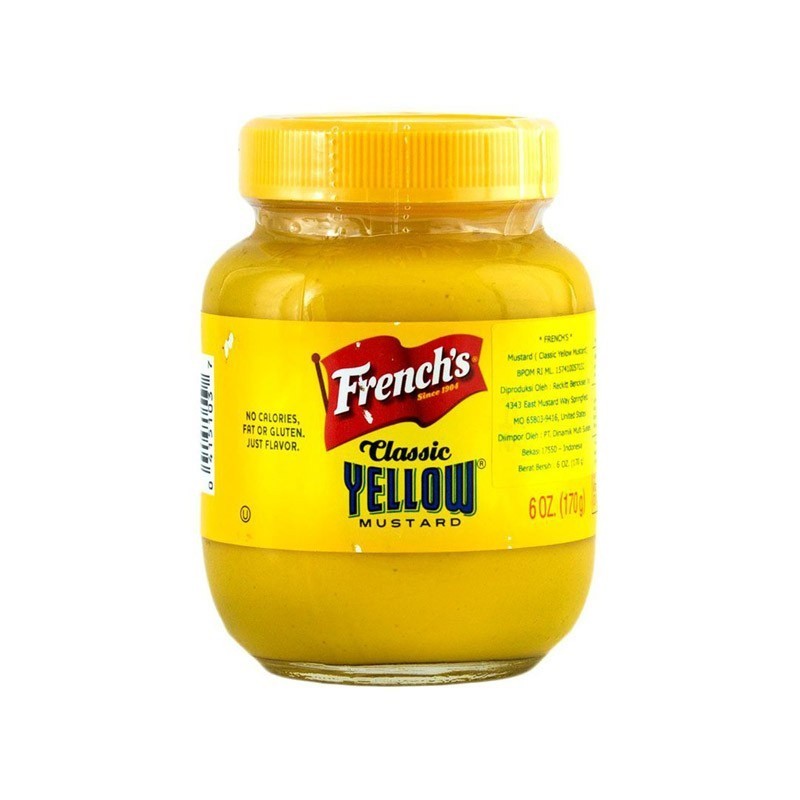 

French Classic Yellow Mustard 6oz 170gr