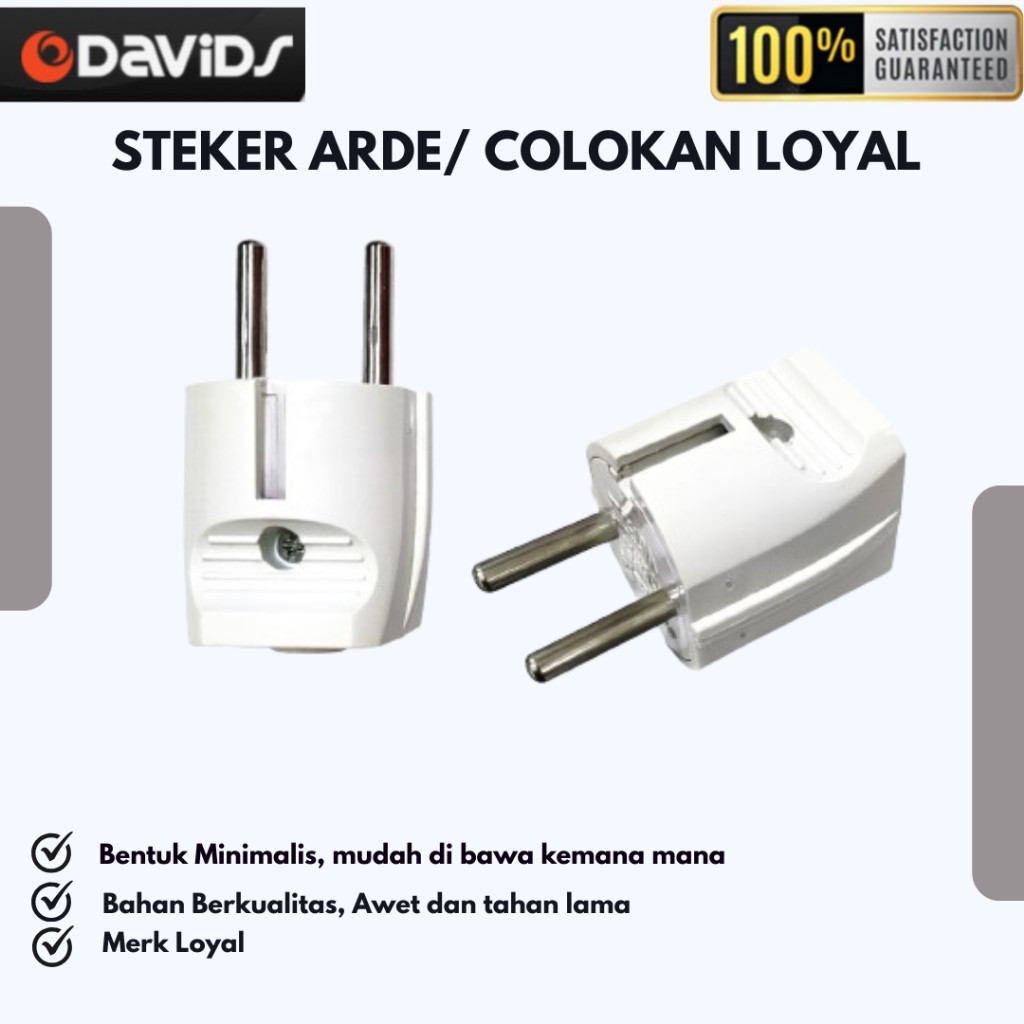 Grosir perkakas - Steker Arde /Colokan Steker Arde loyal colokan