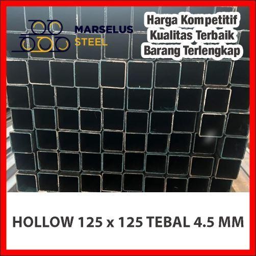 Besi Hollow 125x125 Tebal 4.5mm - 6 meter - Berkualitas FULL