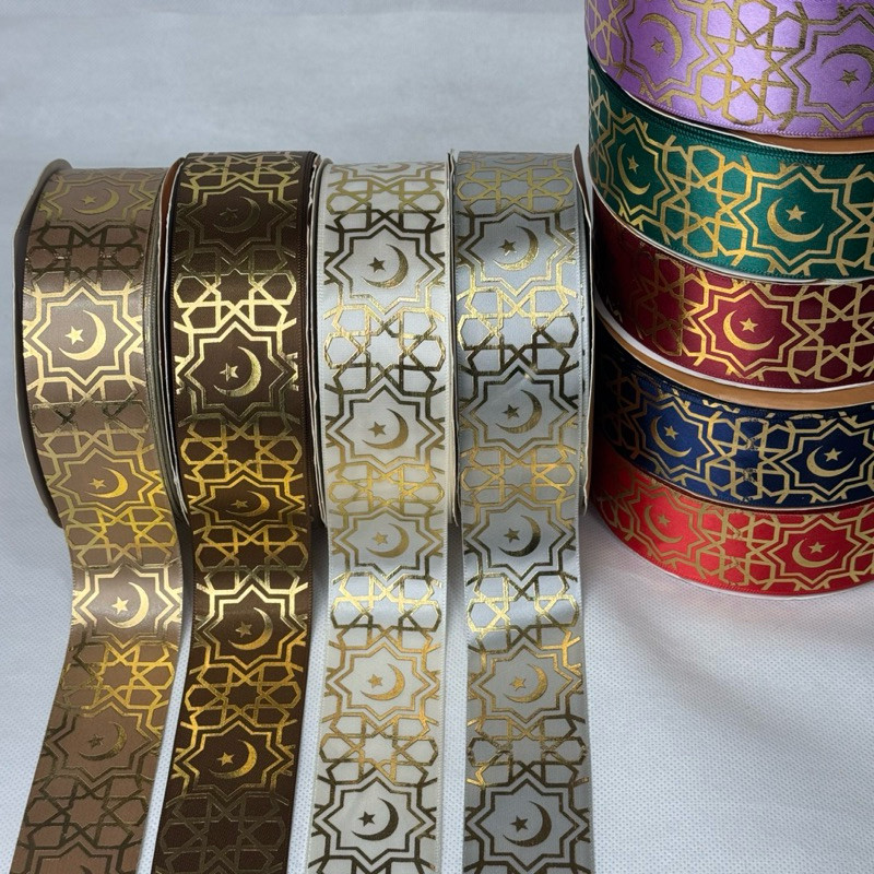 

1 Roll (50 yard) Pita Idul Fitri Variasi Batik • Pita Lebaran