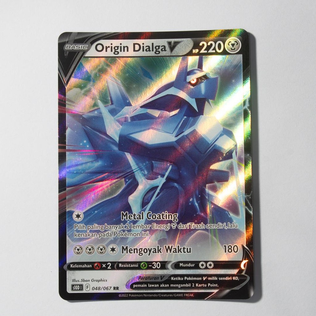 Origin Dialga V RR 048/067 S10D Pengamat Waktu