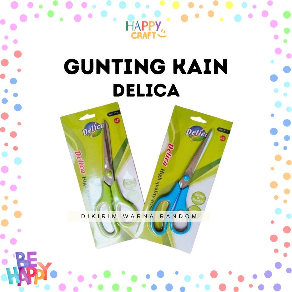 

DELICA Gunting Kain 8,5 inch (21 cm) Stainless Steel