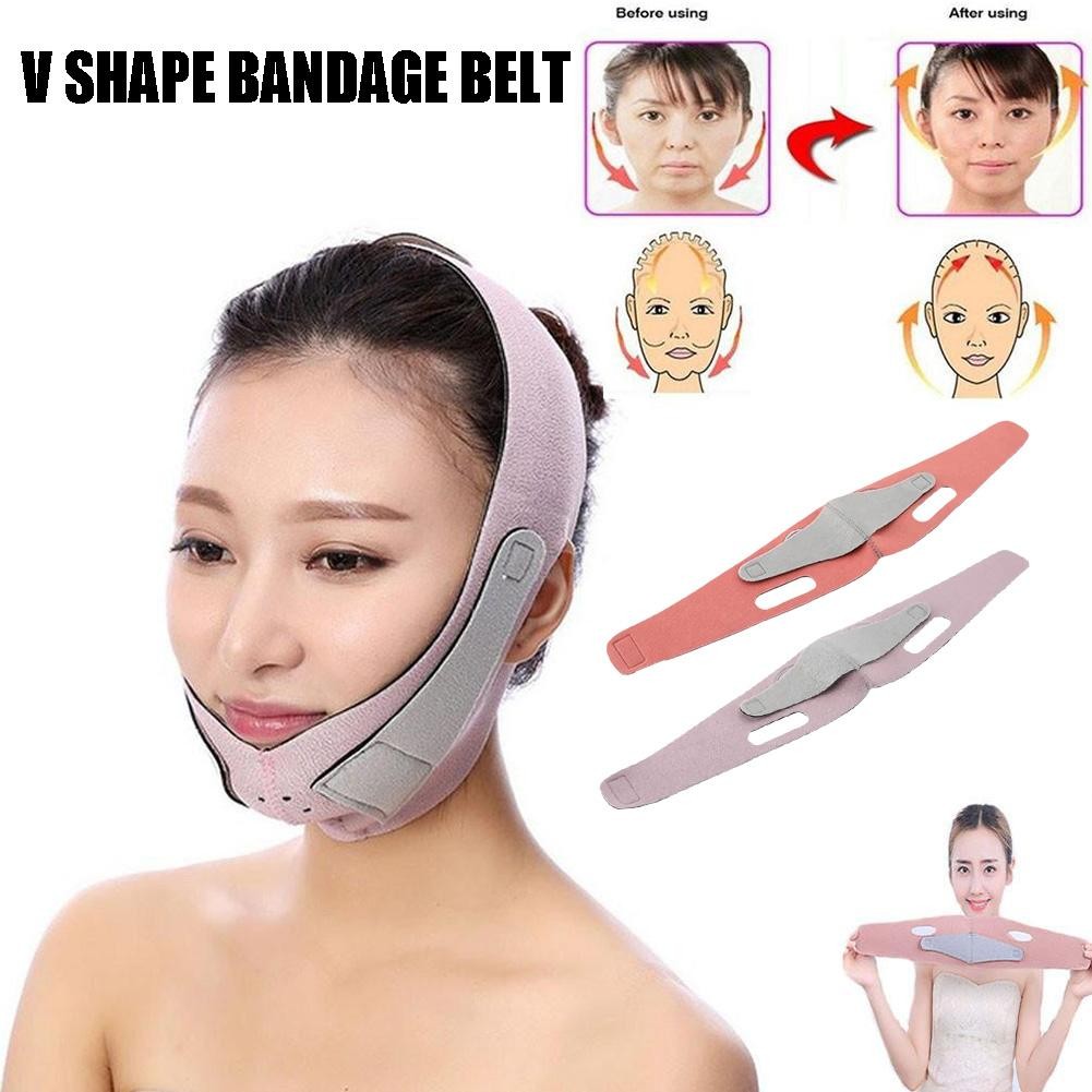 Facial Slimming Bandage Shaping Lifting V Face Mask Thin Double Chin Bandage Mask Mulus Masker