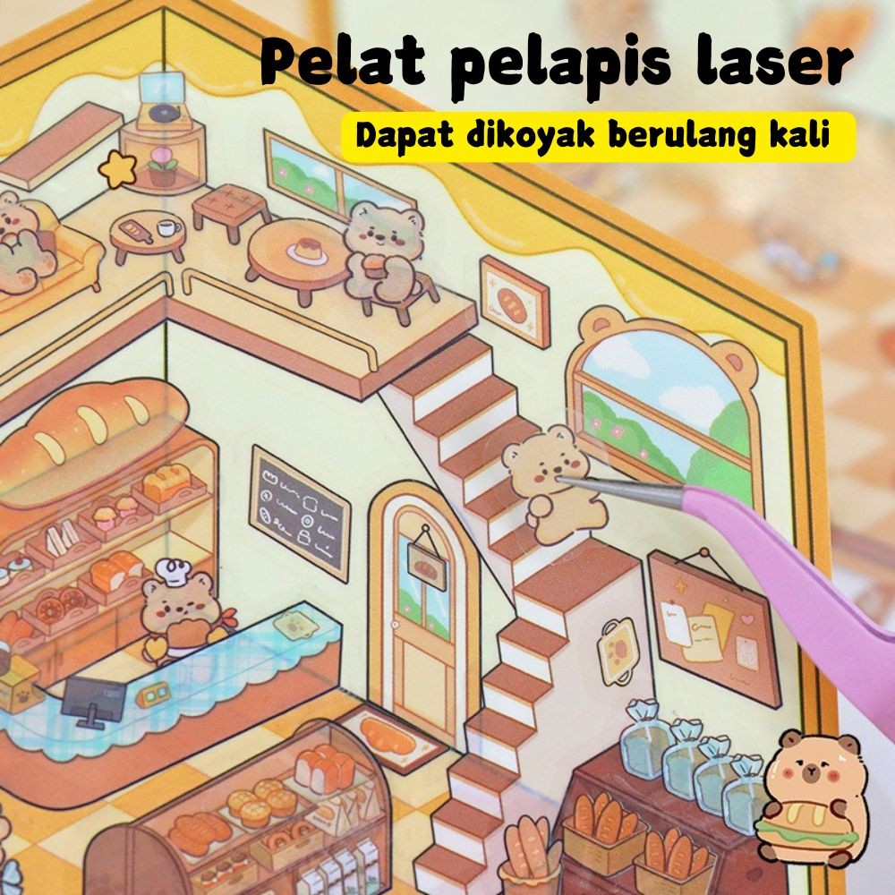

Sticker DIY Korea 3D Satisfying Decoration Landscaping