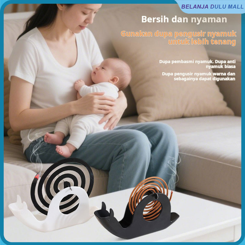 Rak obat nyamuk bakar siput, nampan obat nyamuk bakar, asbak, nampan obat nyamuk bakar portabel, rak