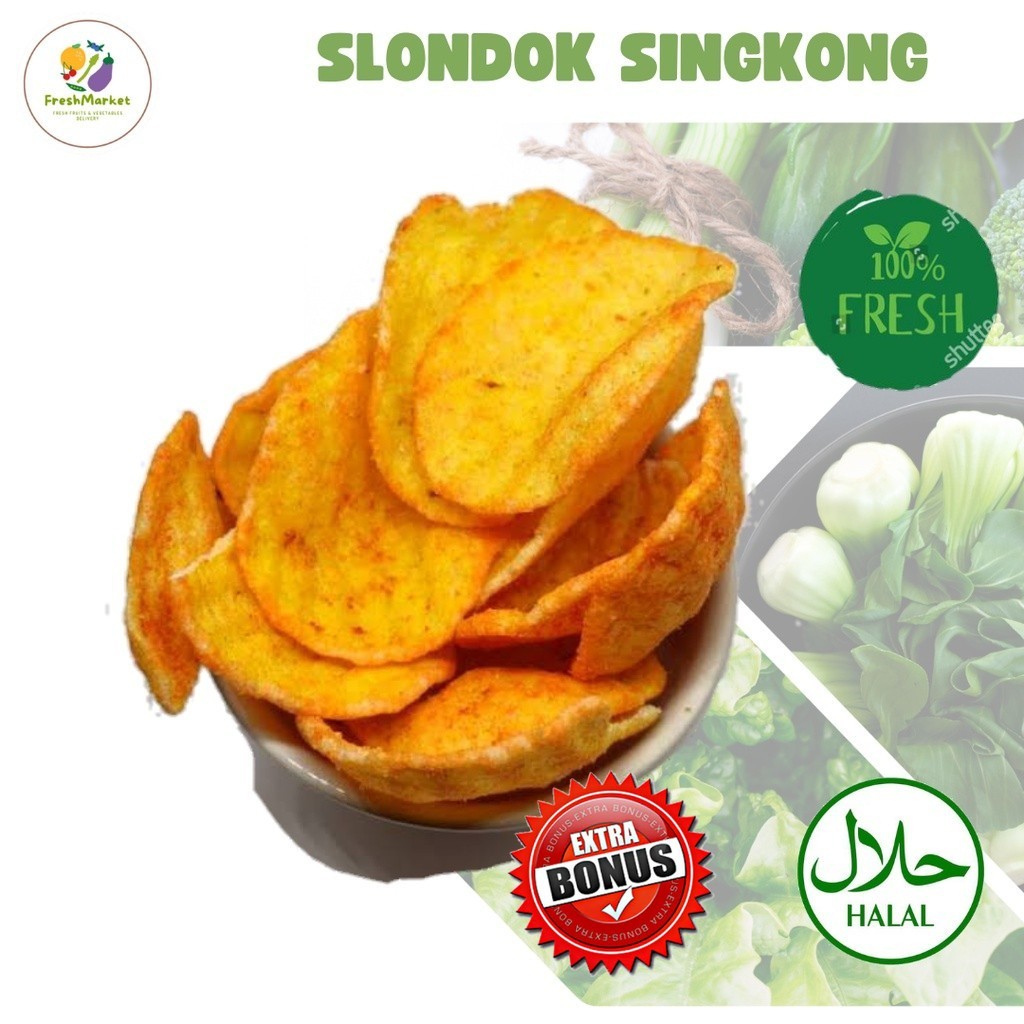 

Selondok Singkong Gurih 250 Gram Sayurinstant