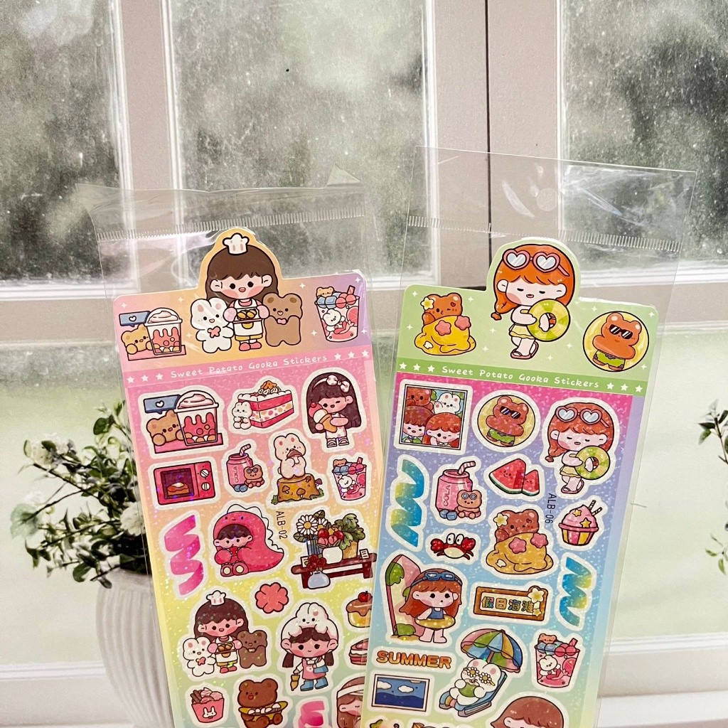 

KBA STIKER STICKER MOMO METALIK ANTI AIR MURAH CANTIK BISA COD STIKER ALB MOMO (1 LEMBAR STIKER )