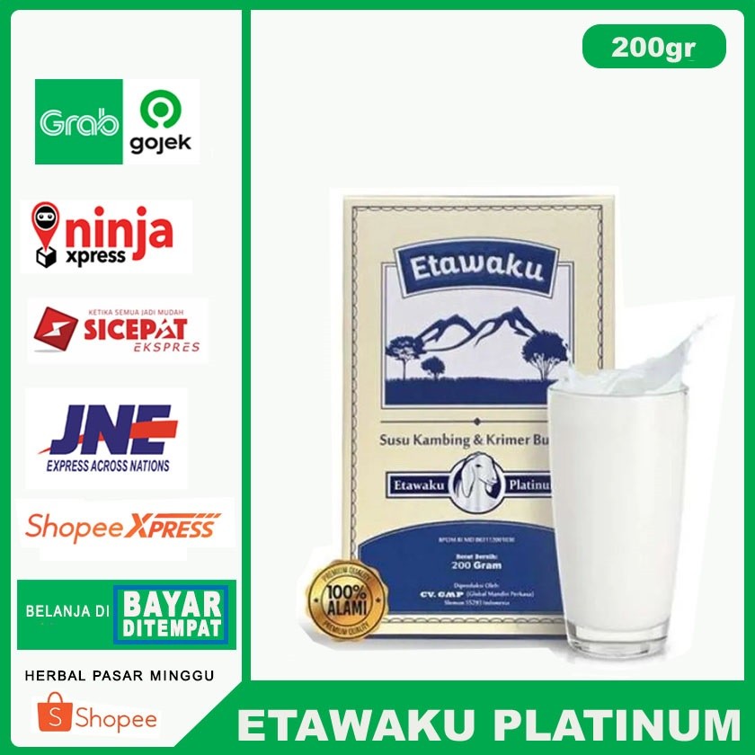 

Paket Bebas Sesak Nafas 3 Box Susu Kambing & Krimer Bubuk - ETAWAKU PLATINUM Etawa ORIGINAL