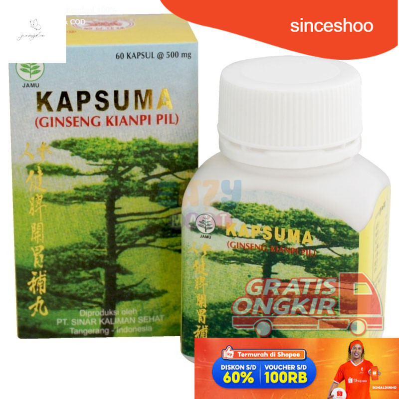 

gass Kapsuma Kianpi 60 kaps