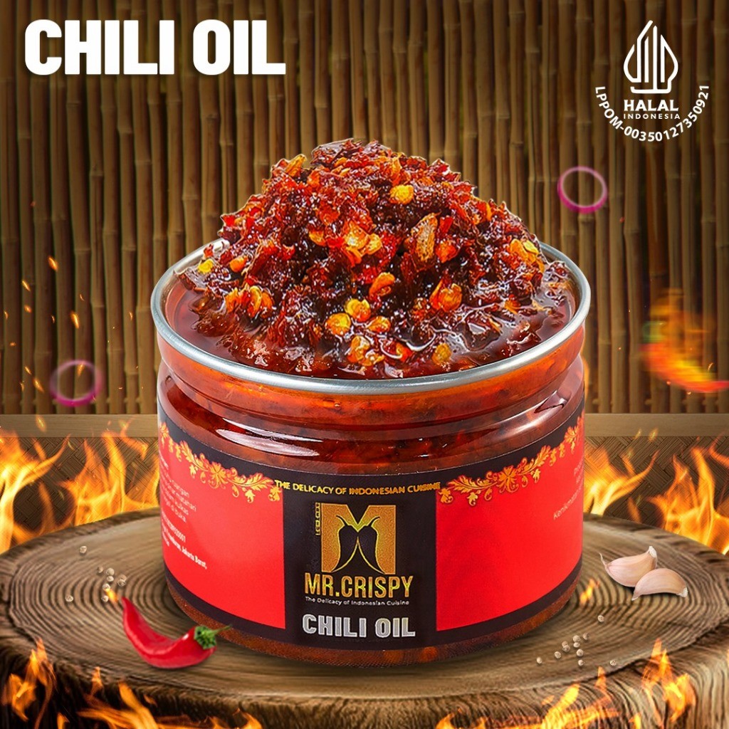 

Chili Oil/Sambel Mr.Crispy