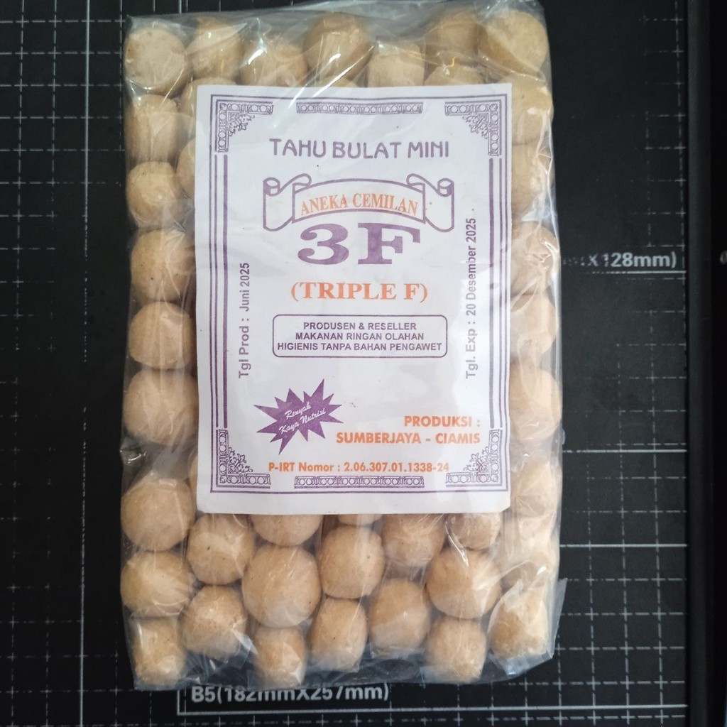 

ANEKA CEMILAN Tahu Bulat Mini Kering isi 20 pack mini