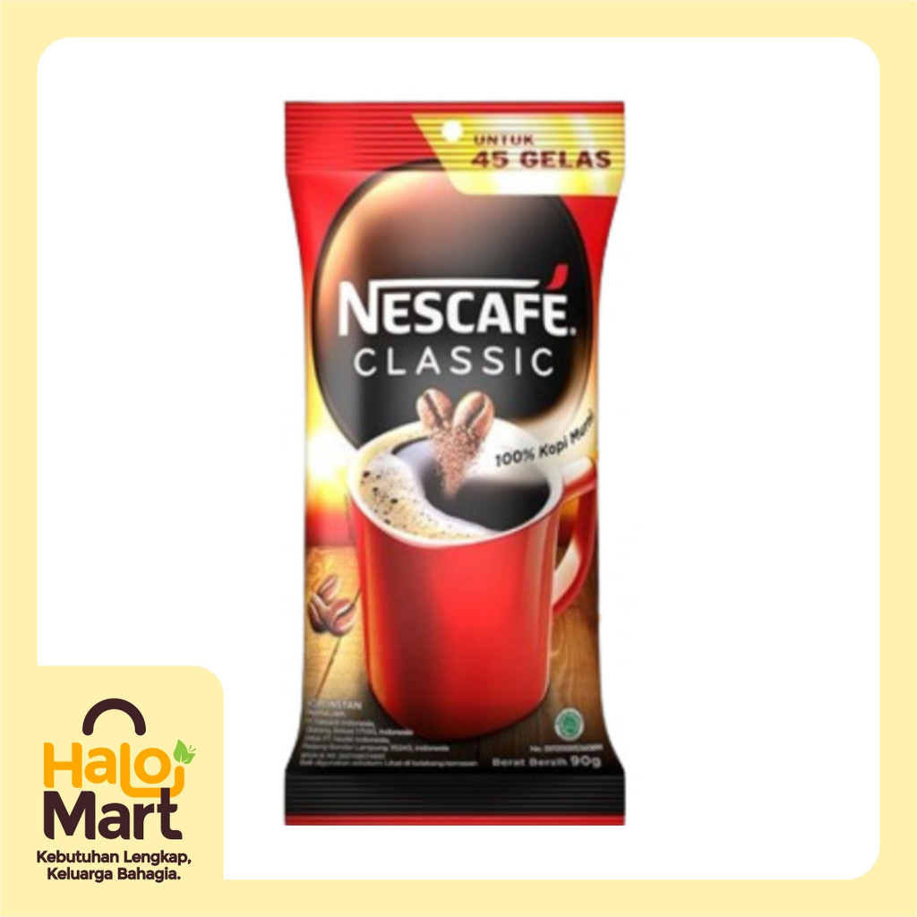 

KOPI NESCAFE CLASSIC BAG ERA 90G