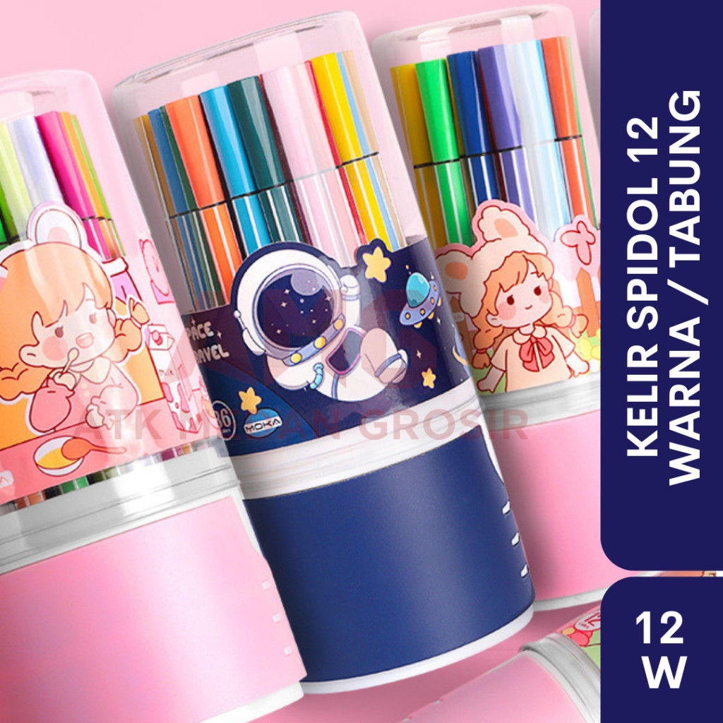

SPIDOL WARNA HEXAGONAL KELIR AIR 1 SET ISI 12 WARNA