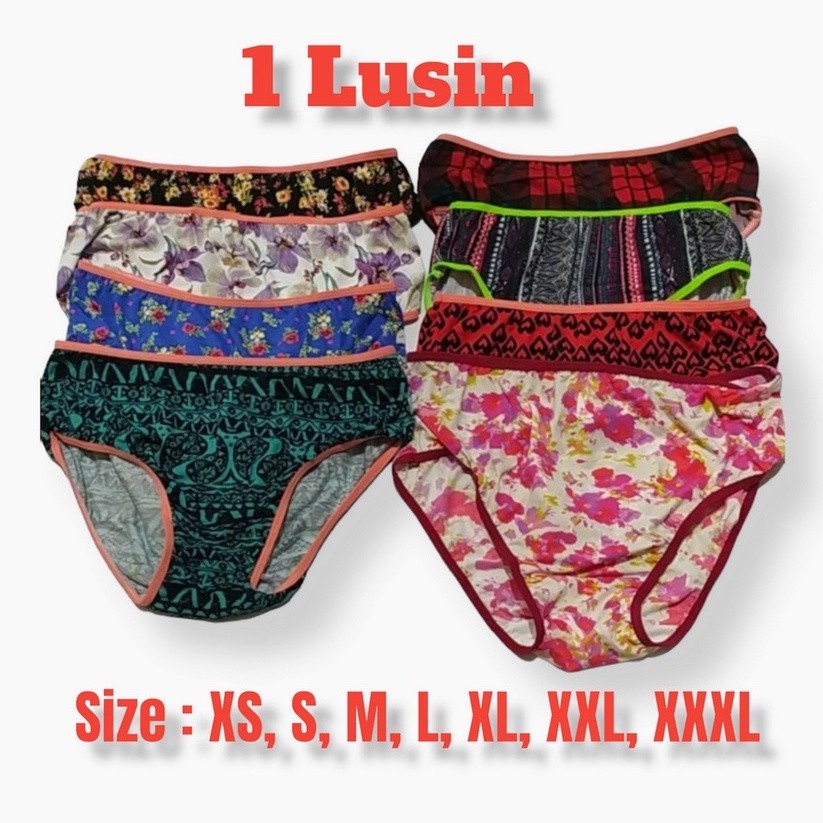 1 lusin cd wanita cangcut anak dan dewasa Remaja termurah