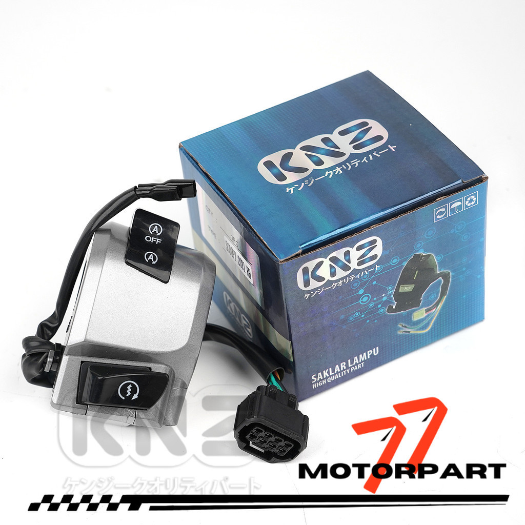 SAKLAR KANAN RH SCOOPY 2021 (K2F) HOLDER SAKLAR LAMPU KNZ