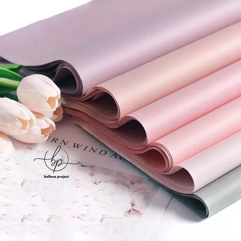

KERTAS WRAPPING CELLOPHANE FULL COLOR / FLOWER PAPER WRAPPING (ONE COLOR) BB18