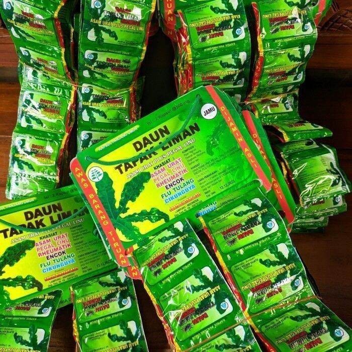 

shinesas_lestari86 - 20 SACHET - COD TERMURAH DAUN TAPAK LIMAN RENCENG