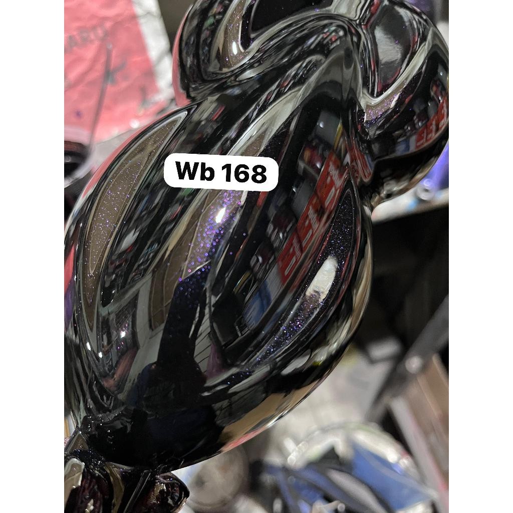 cat hitam metalik galaxy/cat galaxy black pu 100%