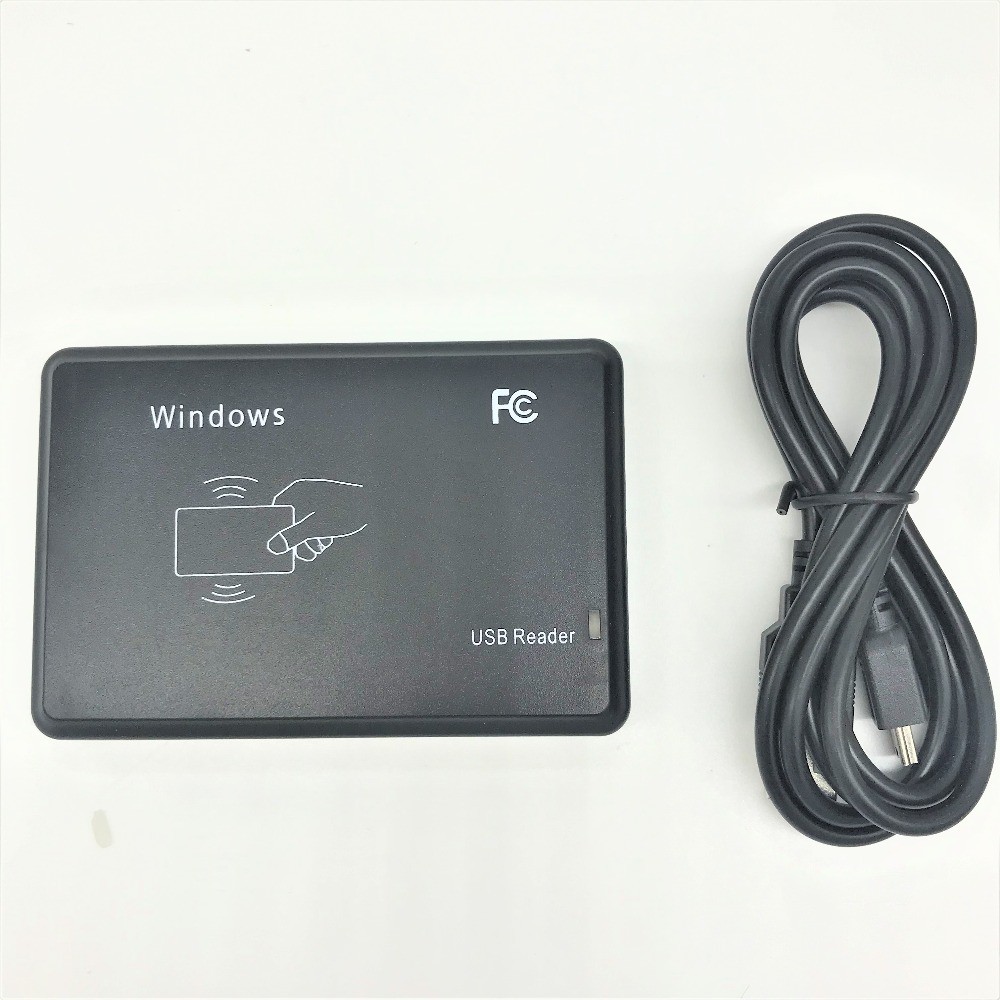 

free shipping Access Control Contactless 14443A 13.56KHZ Smart IC Card Reader for Mifare NFC203/213/216 with USB NFC reader