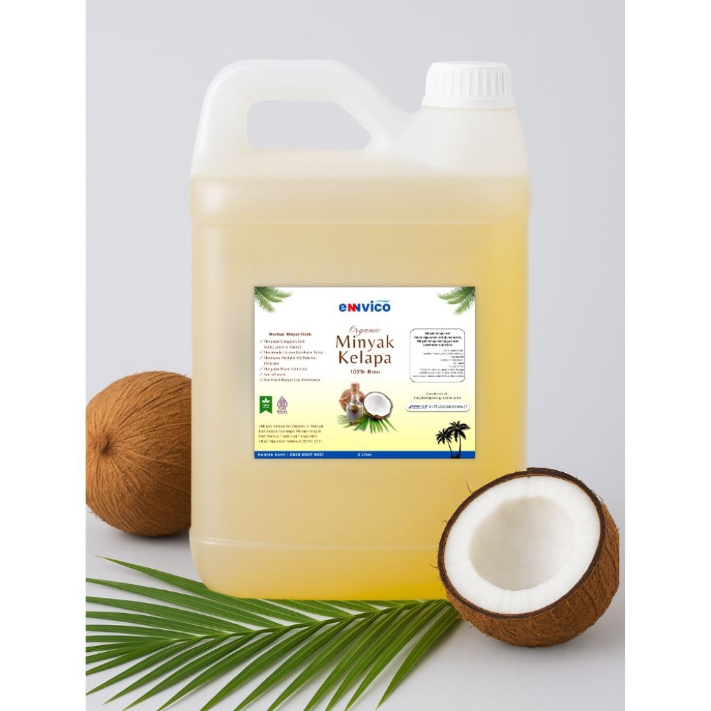 

Minyak Kelapa Asli 5 Liter Minyak Kelapa Tradisional Coconut Oil Asli Alami Murni Minyak Kelapa